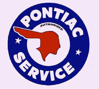 (image for) Pontiac Service Sticker